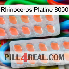 Rhinocéros Platine 8000 27